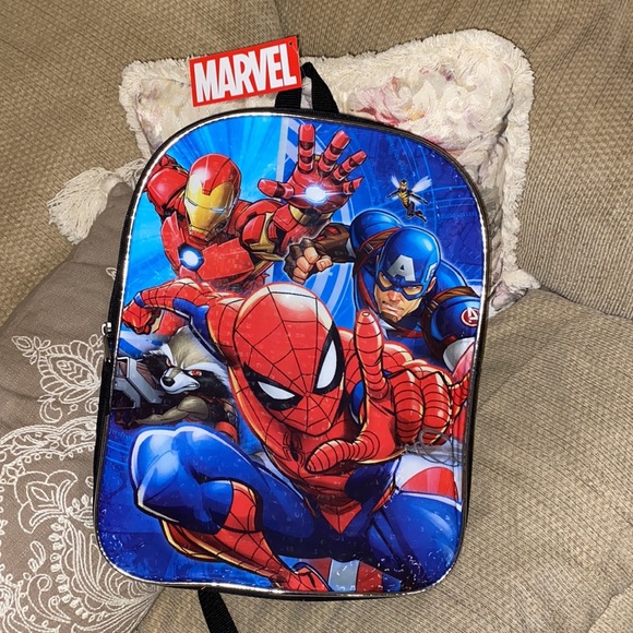 💙❤️💙NWT Marvel Super Hero’s Backpack - Picture 10 of 10
